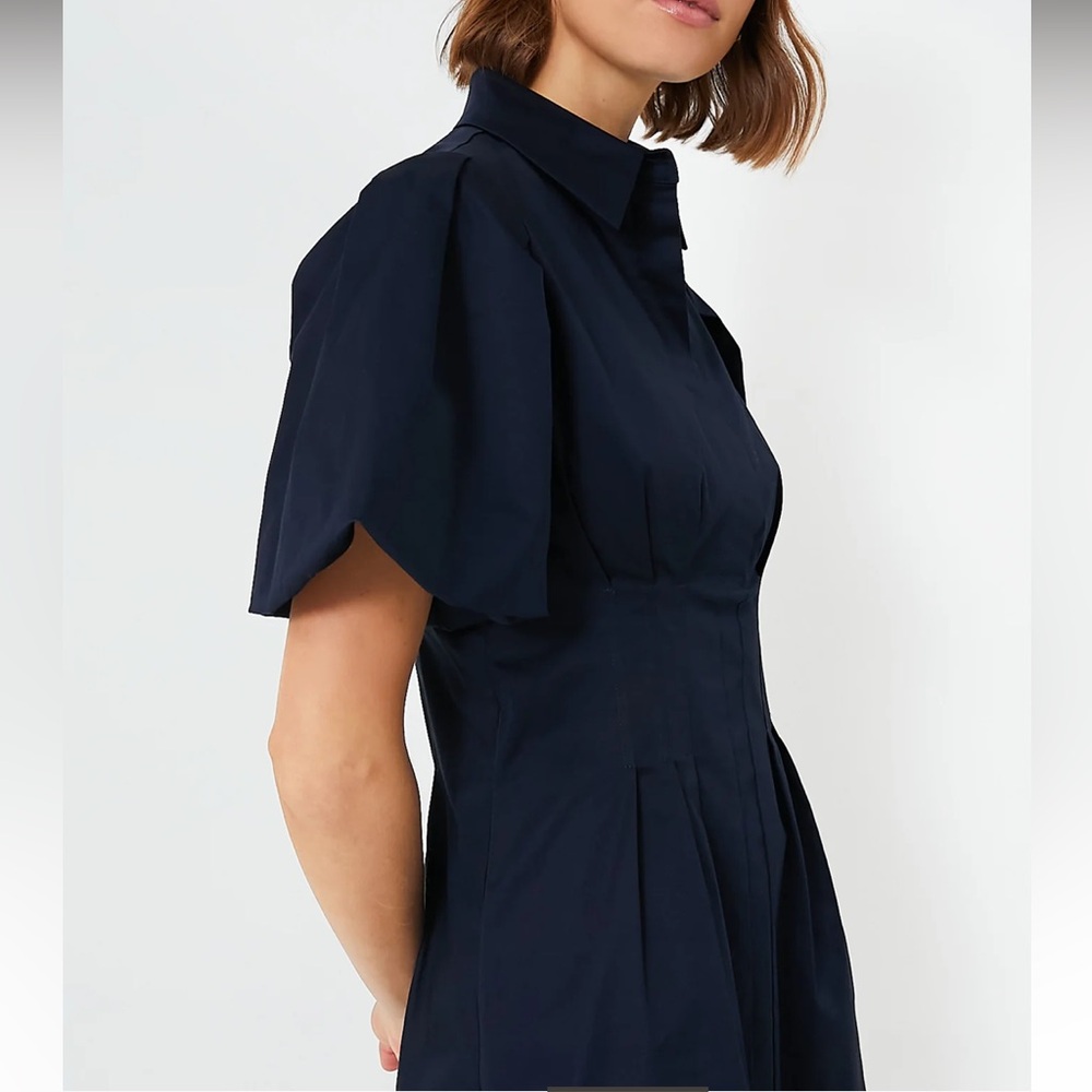 Navy Mini Delaney Dress - Picture 4 of 12